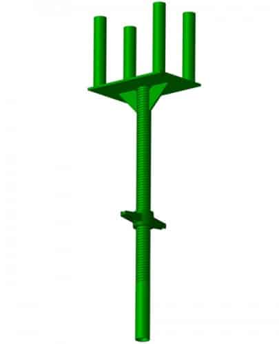 0090014a-e1348144937346 U-Head Jack for H20 Beams- Fork