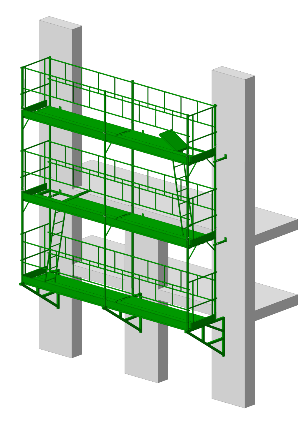 11mb Heavy-Duty Scaffolding Wall Bracket