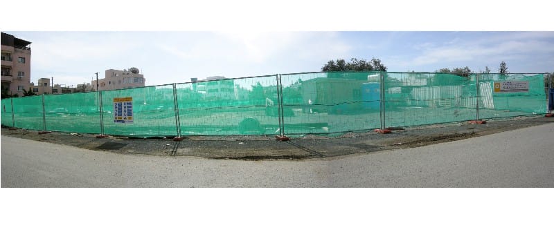 1424541 British-Type Temporary Construction Site Fence 3,50 × 2,00m