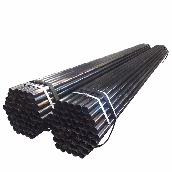 Steel-Tubes-black-Pipe Scaffolding Steel Tube Ø48.3 × 2mm - Painted / Unpainted / Galvanized