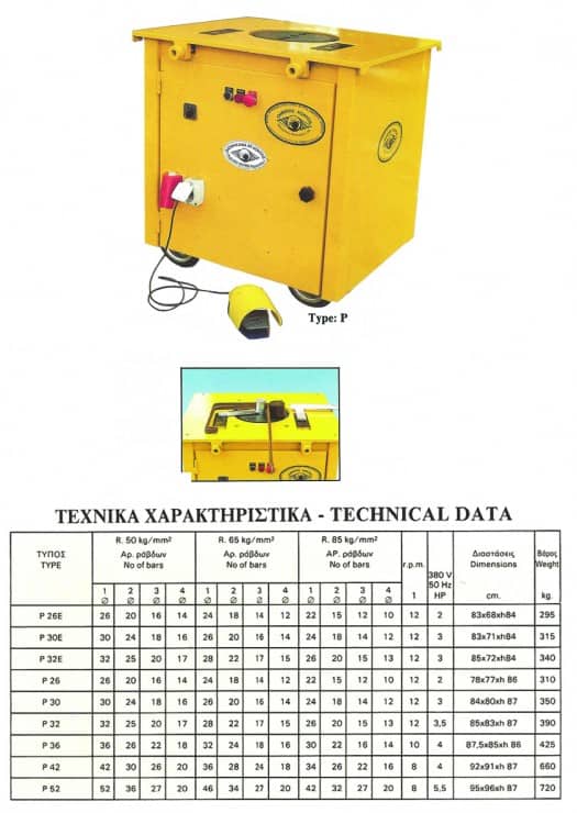 Type-P-e1382220336396 BENDING MACHINE