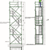 aluminum ladder ringlockl de Ringlock Scaffolding with Aluminium Access Stairs