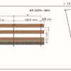 edge prodection 08 Galvanized Safety Guardrail Post with Clamp