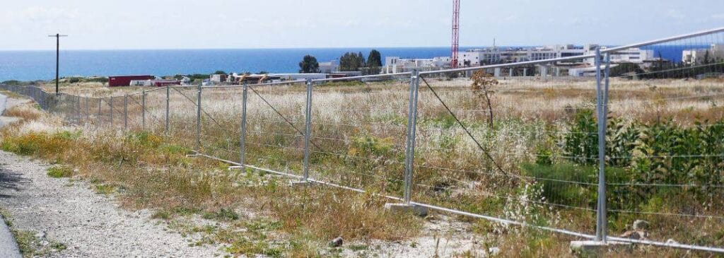 fencing1 British-Type Temporary Construction Site Fence 3,50 × 2,00m