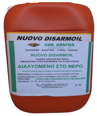 nuovo disarmoil Formwork Release Agents