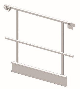 plaino me parapeto Side Safety Gate with Foot Stop