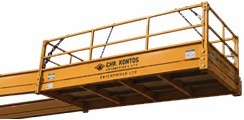 Heavy-duty crane loading platforms