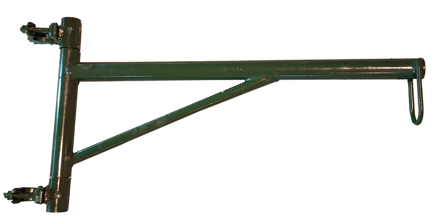 ΒΑΣΗ ΓΙΑ ΤΡΟΧΑΛΙΑ ΜΑΚΑΡΑ SCAFFOLD PULLEY HOIST ARM WITH SWIVEL BRACKET