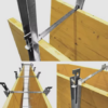 λαμακια ραγια Large Wedge for Formwork Flat Ties