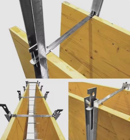 λαμακια ραγια Large Wedge for Formwork Flat Ties